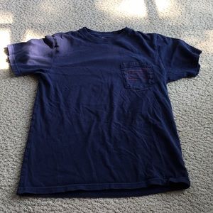 Southern Marsh Black and Red Boys Large Shirt